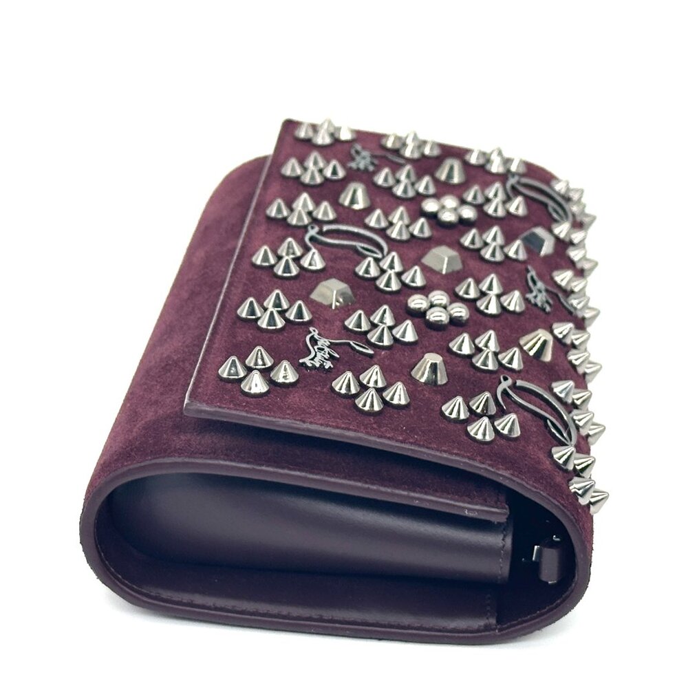 Christian Louboutin PALOMA Loubinthesky Spiked Wallet On Chain Clutch Bag - Picture 8 of 16